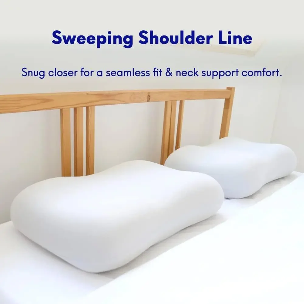 NWOT C CUSHION LAB Deep Sleep Pillow, Patented Ergonomic Contour Design